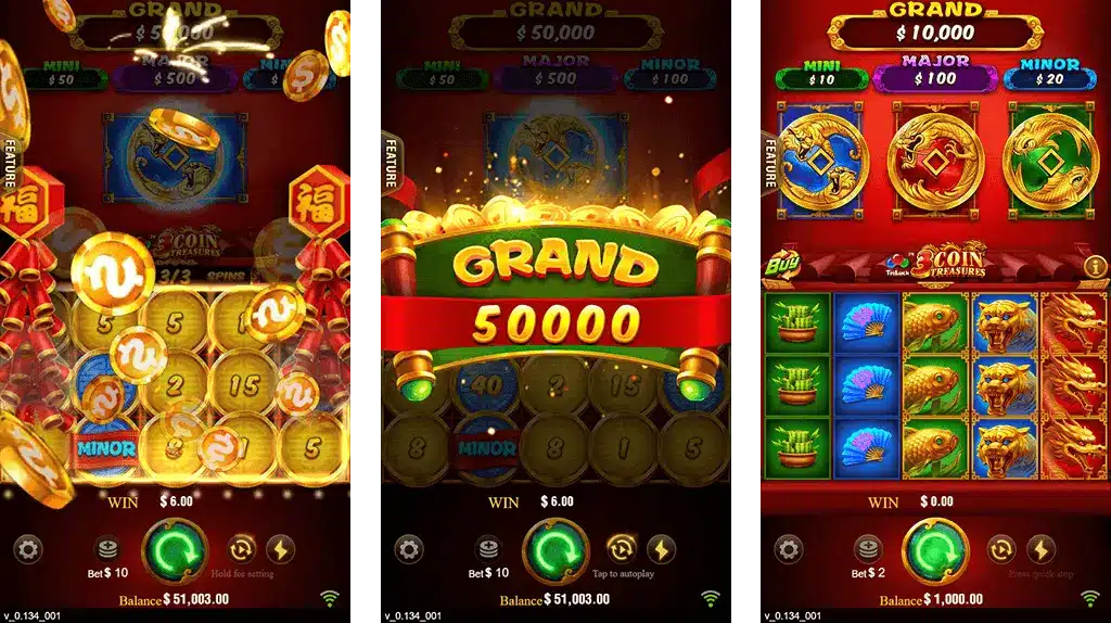 3 Coins King567Signup Bonus